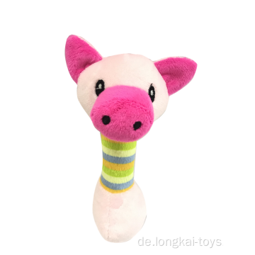 Top Paw Plüsch Pink Pig Hundespielzeug